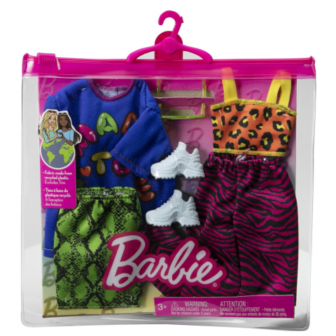 Papusi & accesorii - BARBIE 2 SETURI IMBRACAMINTE