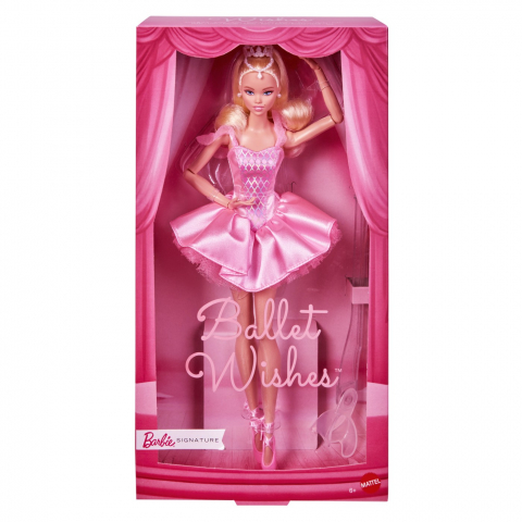 Jocuri si articole copii - BARBIE BALLET WISHES PAPUSA BARBIE BALERINA