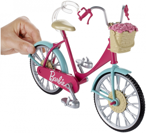 BARBIE BICICLETA ROZ LUI BARBIE [4]
