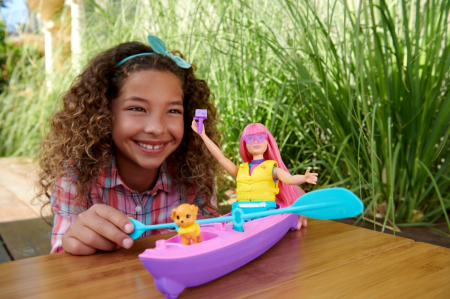 Barbie camping papusa daisy cu accesorii [3]