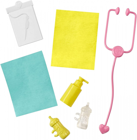 Barbie Cariere Set cu Papusa Doctor Pediatru  [3]
