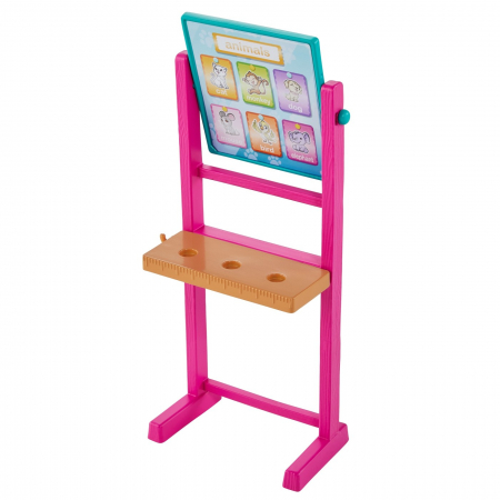 Barbie Cariere Set Mobilier cu Papusa Blonda Profesoara  [7]