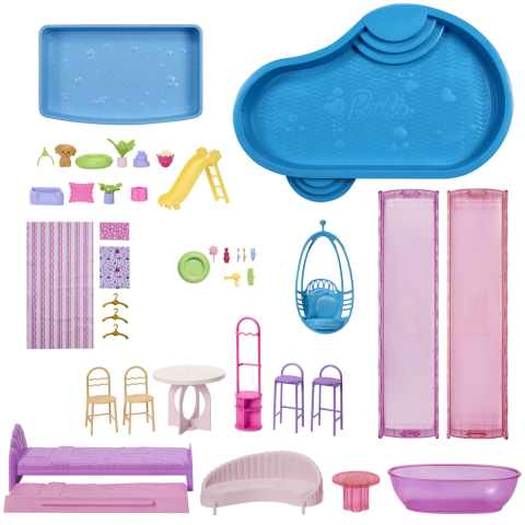 BARBIE DREAM LAND CASUTA DE VIS CU ACCESORII [4]