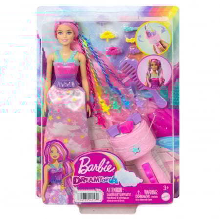 Papusi & accesorii - Barbie Dreamtopia Twist and Style 