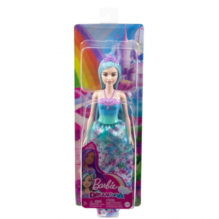 Papusi & accesorii - Barbie Dreamtopia Printesă Păr Albastru 