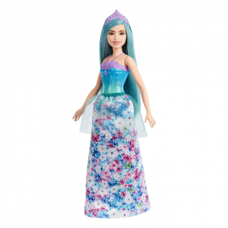 Barbie Dreamtopia Printesă Păr Albastru  [2]