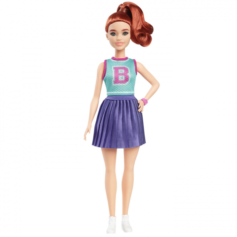 BARBIE FASHIONISTAS PAPUSA BARBIE ROSCATA MAJORETA [1]