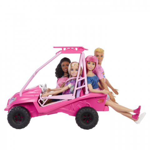BARBIE MYSTERIES DETECTIVI PE PLAJA MASINUTA BUGGY SI ACCESORII [5]