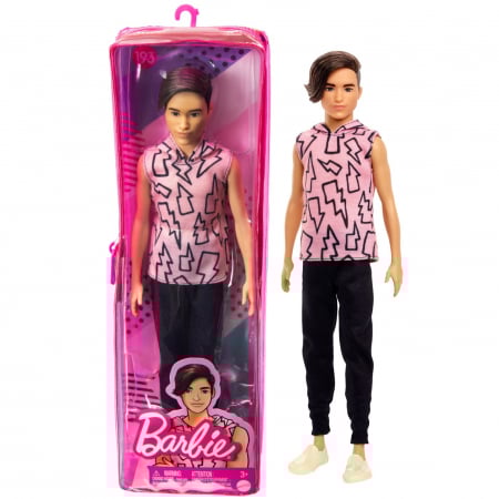 Barbie Papusa Baiat Fashionistas cu Maiou Fulgere  [7]