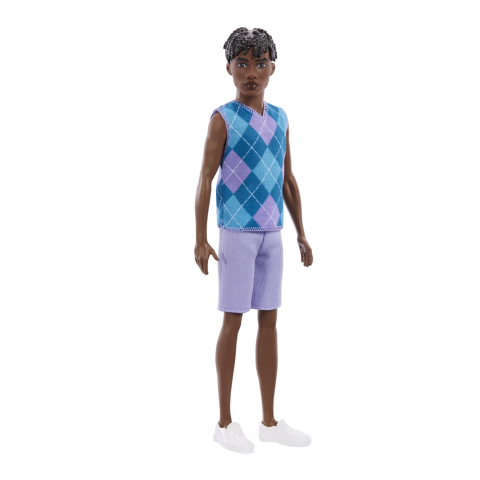 BARBIE PAPUSA BAIAT FASHIONISTAS CU PAR AFRO [3]