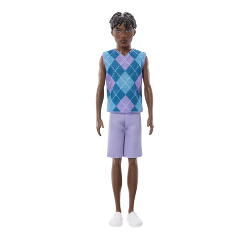 BARBIE PAPUSA BAIAT FASHIONISTAS CU PAR AFRO [1]