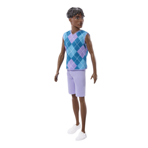 BARBIE PAPUSA BAIAT FASHIONISTAS CU PAR AFRO [5]