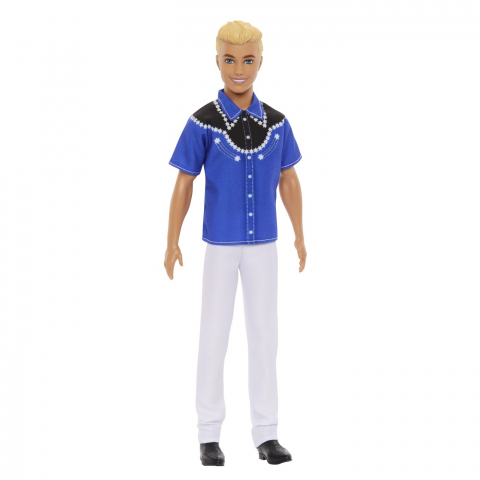 BARBIE PAPUSA BAIAT FASHIONISTAS IN COSTUM DE COWBOY [5]