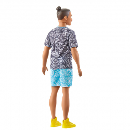 Barbie papusa baiat fashionistas saten cu tricou [7]