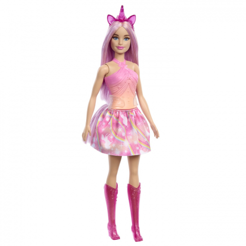 BARBIE PAPUSA BARBIE CU ACCESORII MAGICE DE UNICORN [1]