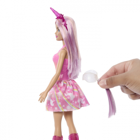 BARBIE PAPUSA BARBIE CU ACCESORII MAGICE DE UNICORN [2]