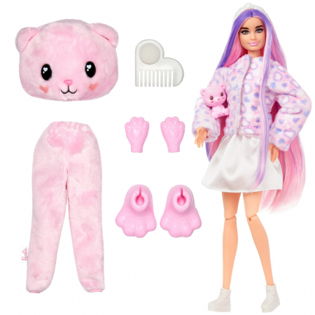 Barbie papusa barbie cutie reveal ursulet [3]