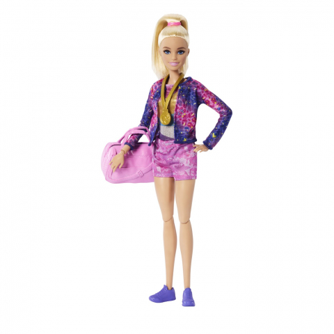 BARBIE PAPUSA BARBIE YOU CAN BE GIMNASTA BLONDA [3]