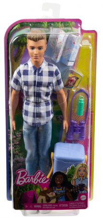 Jocuri si articole copii - Barbie papusa ken la picnic