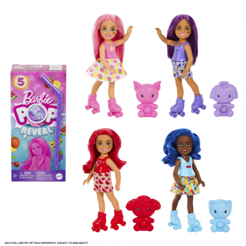 BARBIE POP REVEAL PAPUSA CHELSEA FRUIT [3]
