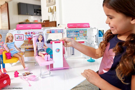 Barbie set clinica mobila [4]