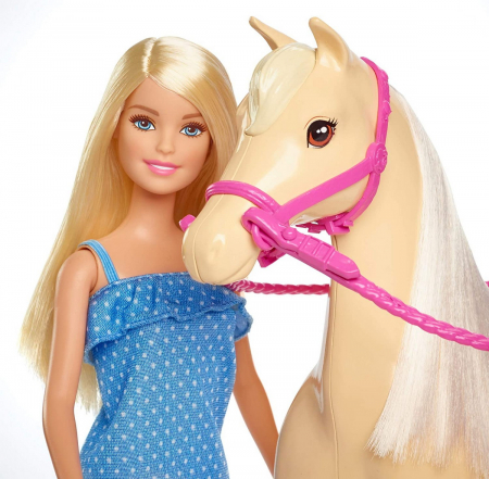 Barbie set papusa cu cal [4]