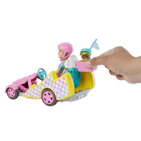 BARBIE SI STACIE PAPUSA STACIE CU KART [6]