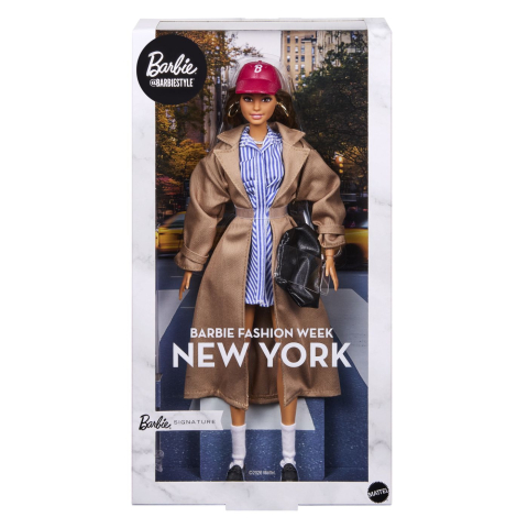 Jocuri si articole copii - BARBIE SIGNATURE SAPTAMANA MODEI LA NEW YORK PAPUSA BARBIE