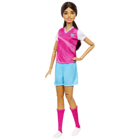 BARBIE TEAM ROTESTE SI DEZVALUIE PAPUSA BARBIE JUCATOARE DE FOTBAL [10]
