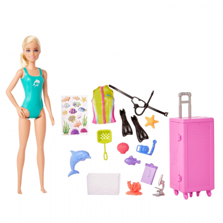 Barbie You Can Be Anything Papusa Biologist Marin [1]