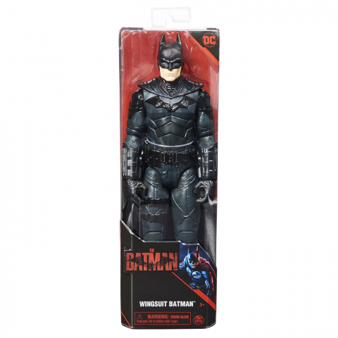 Figurine cu eroi si personaje - BATMAN FIGURINA BATMAN IN COSTUM CU ARIPI 30CM