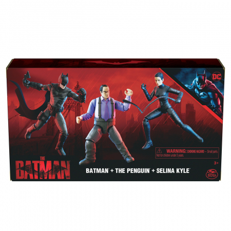 Figurine cu eroi si personaje - Batman Film Set 3 Figurine 10cm 