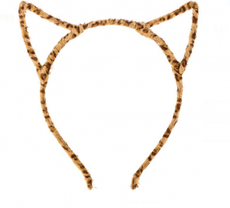 Articole Halloween - Bentita cu urechi design Tigru