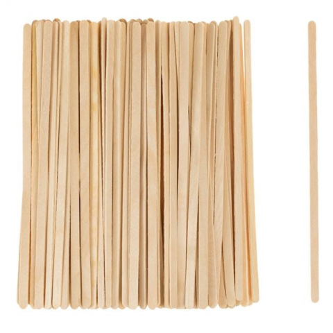 Accesorii art&craft lemn - Betisoare natur pentru lucru manual,19x0.5 cm, 100 bucati/set