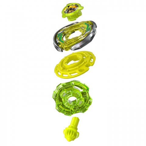 BEYBLADE X LET IT RIP SET LANSATOR SI ROATA ARC WIZARD R 4-55L0 [2]