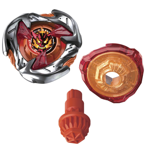 BEYBLADE X LET IT RIP SET LANSATOR SI ROATA HAMMER INCENDIO 3-70H [5]