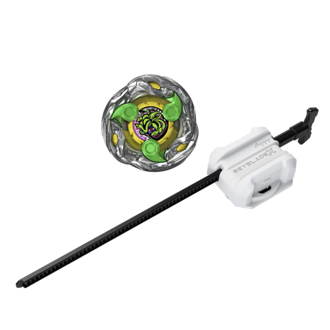 BEYBLADE X LET IT RIP SET LANSATOR SI ROATA STUN MEDUSA 9-60GB [1]