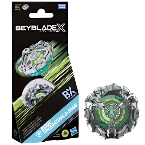 BEYBLADE X LET IT RIP SPIRALA RIDGE TRICERATOPS 9-80GN [5]