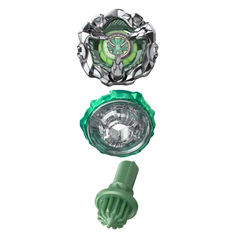 BEYBLADE X LET IT RIP SPIRALA RIDGE TRICERATOPS 9-80GN [1]