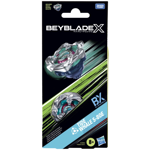 Vehicule și mașinuțe - BEYBLADE X LET IT RIP SPIRALA TIDE WHALE 5-80E