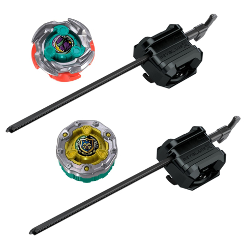 BEYBLADE X SET SNEAK ATTACK CUTTER SHINOBI LF SI RAMPART AEGIS GB [6]