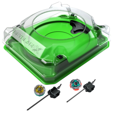 BEYBLADE X SET SNEAK ATTACK CUTTER SHINOBI LF SI RAMPART AEGIS GB [2]