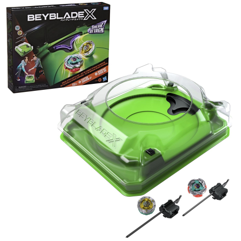 BEYBLADE X SET SNEAK ATTACK CUTTER SHINOBI LF SI RAMPART AEGIS GB [1]