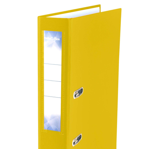 Biblioraft plastifiat PP 50 mm galben pentru documente A4 [1]