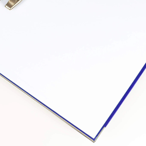 Biblioraft plastifiat PP 75mm navy blue  – biblioraft A4 pentru arhivare documente [3]