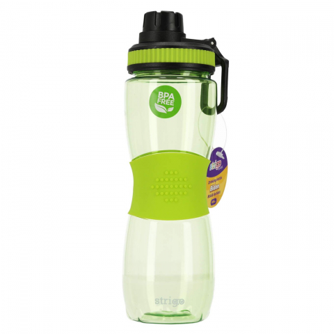 Bidoane si Sticle de apa - Bidon Strigo cu Manson Cauciuc, 600 ml, Verde