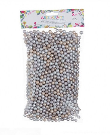 Produse art & craft-Lucru manual - Bilute  metalizate din polistiren pentru activitati crafts