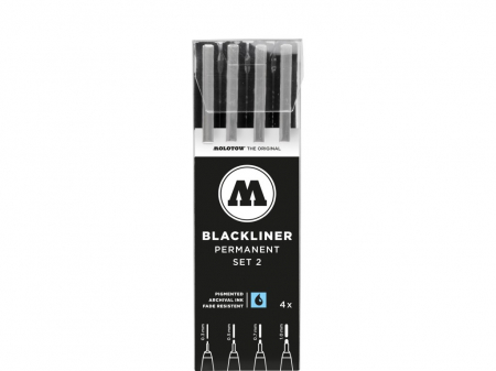 Papetarie & Birotica - Blackliner Set 2,4 bucati/set