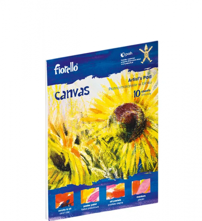 Acuarele, Tempera si Pensule - Bloc desen cu panza canvas