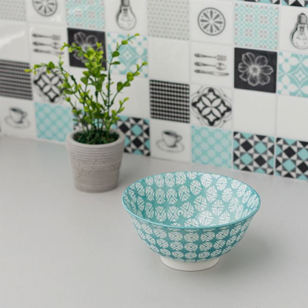 Bol pentru servire cu design liniar [1]